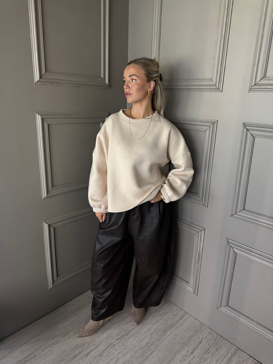 Trui Noeloe comfy beige