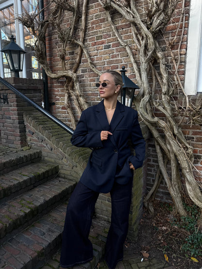 Colbert donker blauw