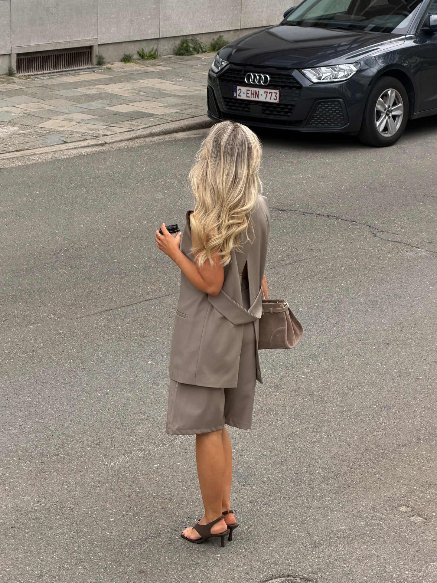 Gilet taupe