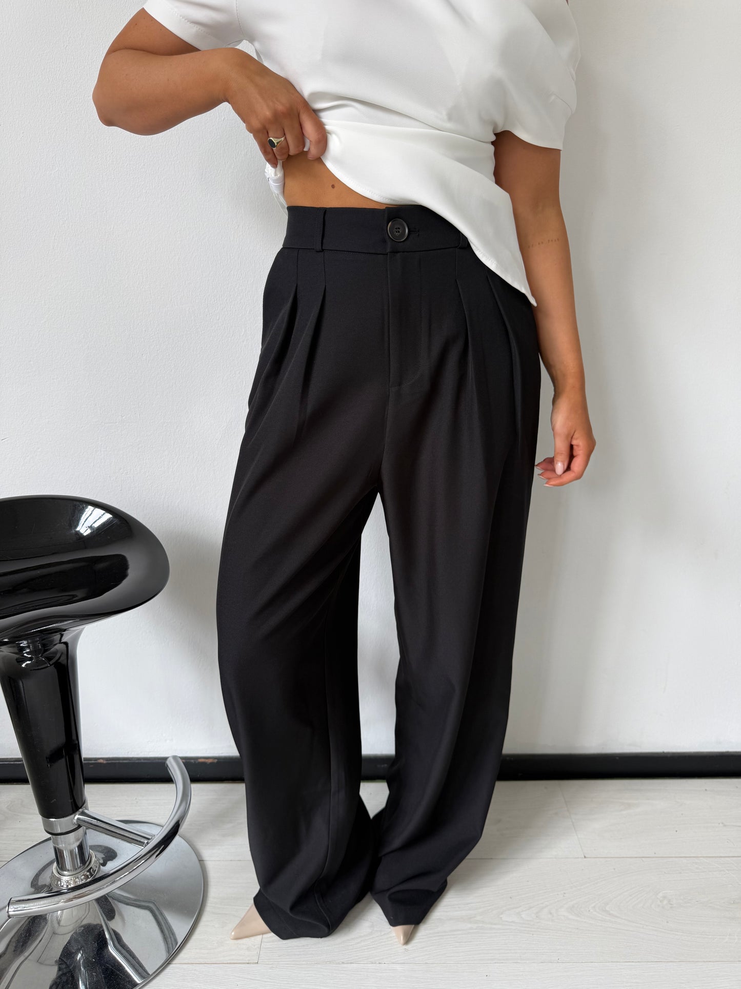 Pantalon zwart