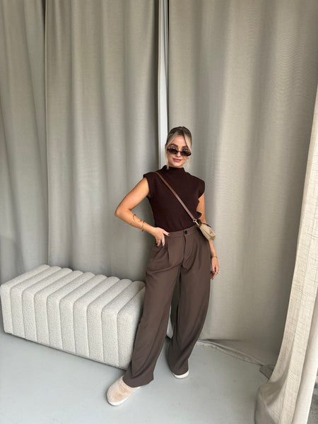 Pantalon bruin