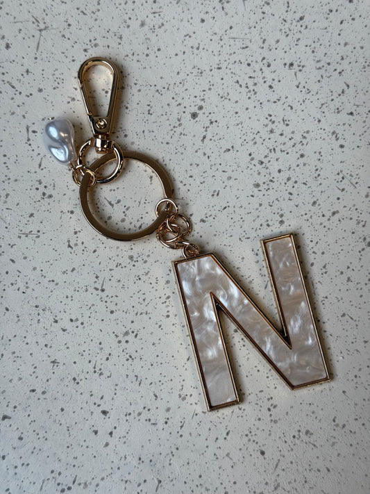 Key ring letter