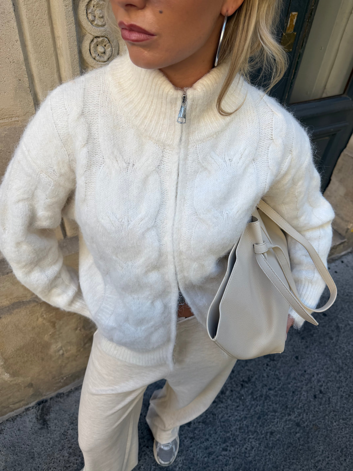 Tas crème big