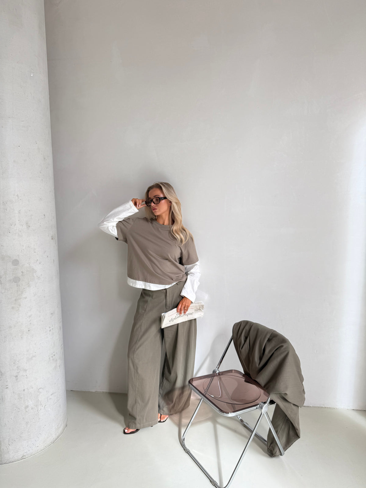 Longsleeve khaki