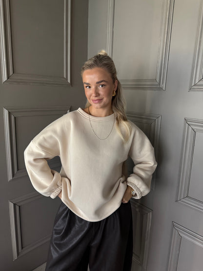 Trui Noeloe comfy beige