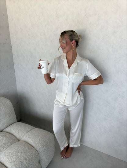 Pyjama long white