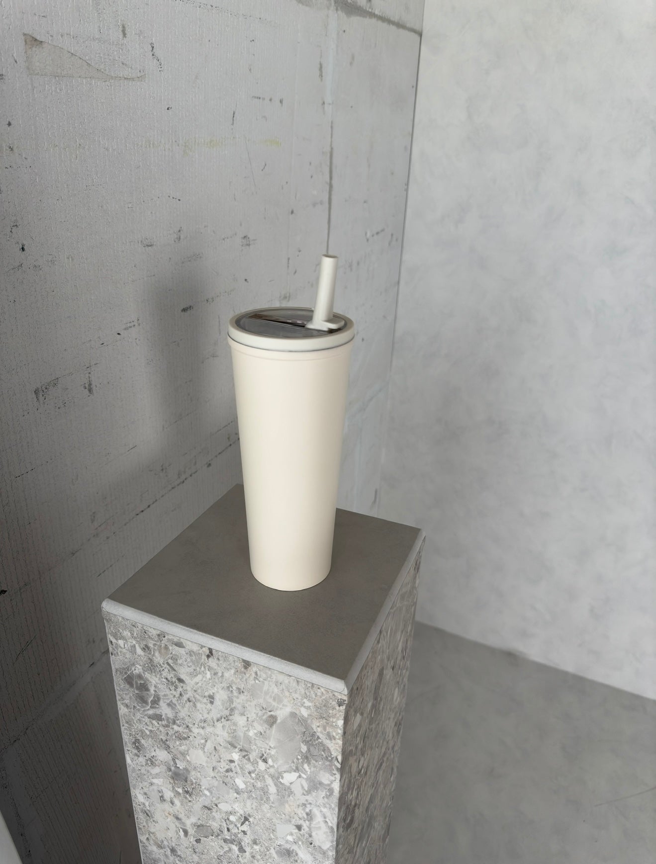 Beker met rietje