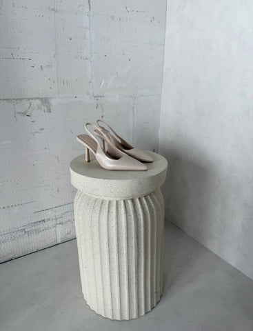 Hak PU-leer beige