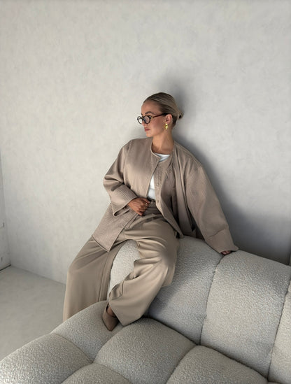 Jacket taupe