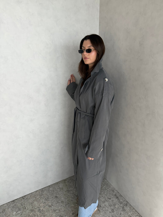 Trenchcoat grijs