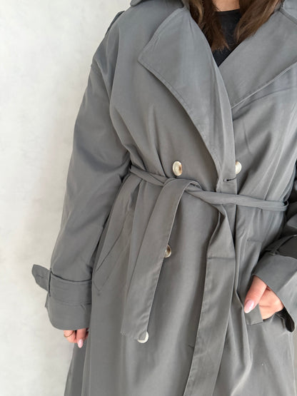 Trenchcoat grijs