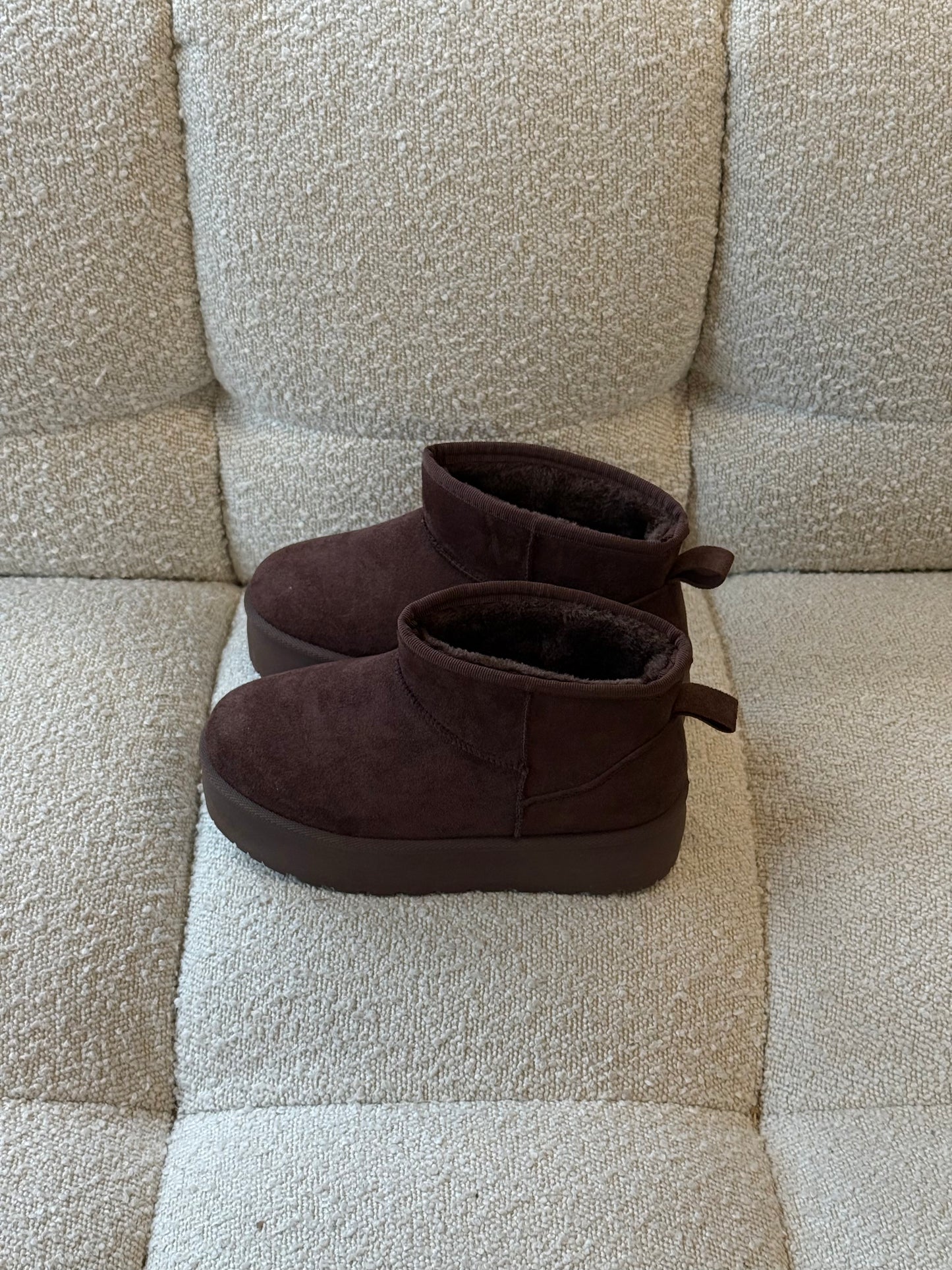 Boots bruin dikke zool - 36 t/m 39
