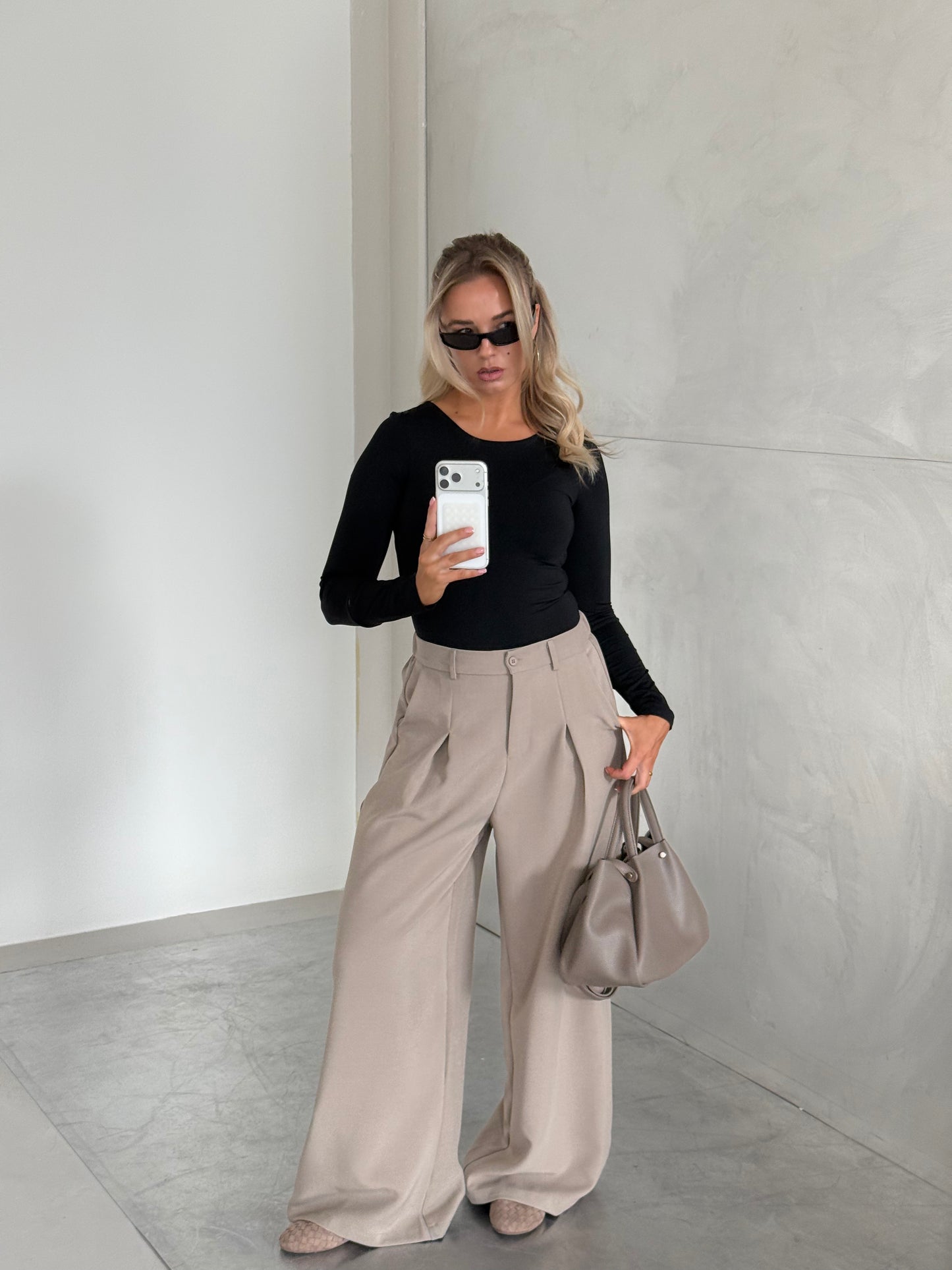 Pantalon taupe