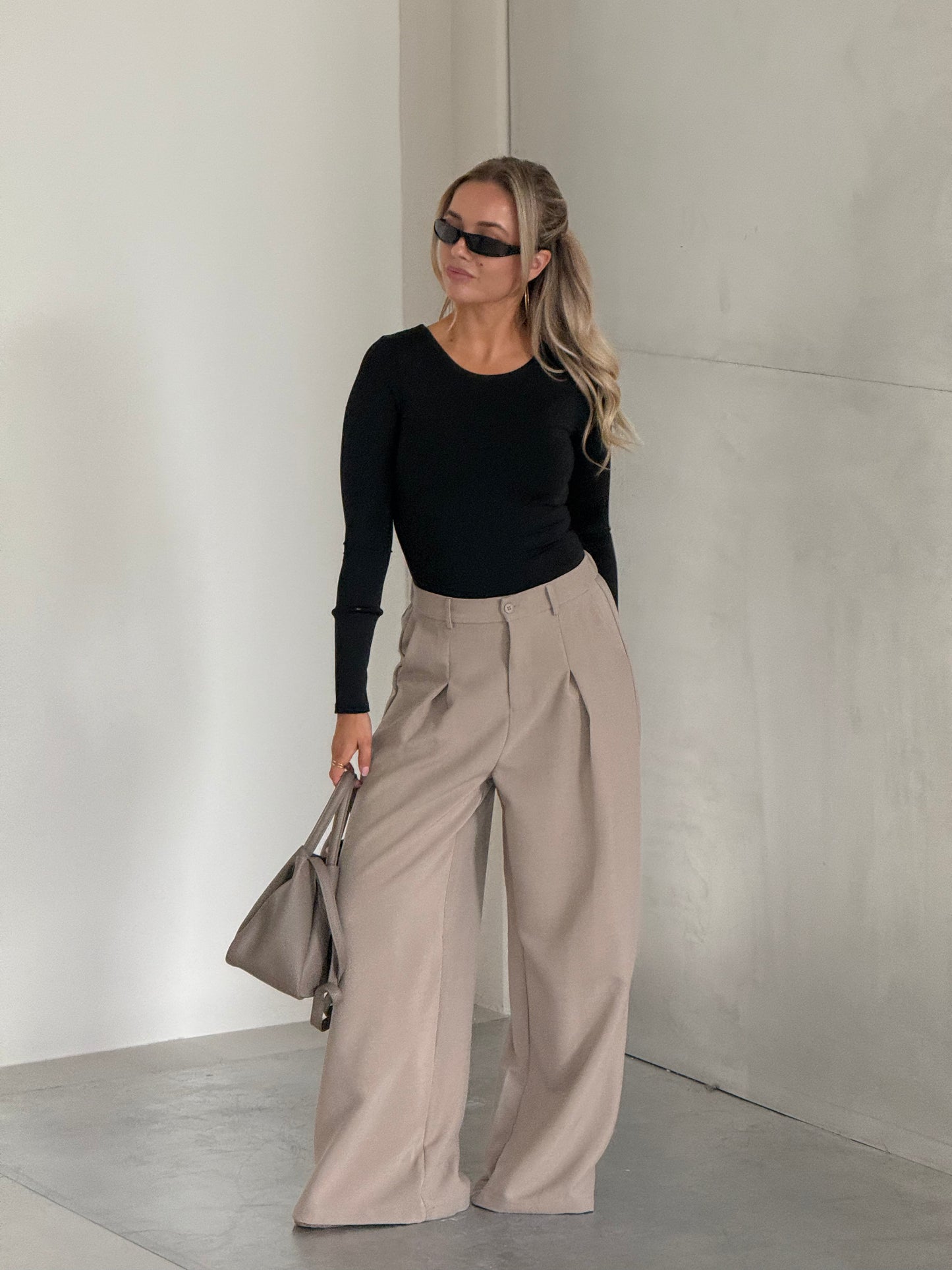 Pantalon taupe