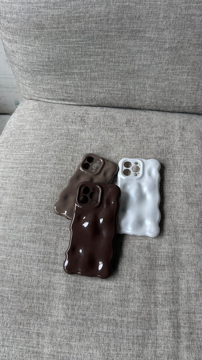 Hoesje bubbel brown