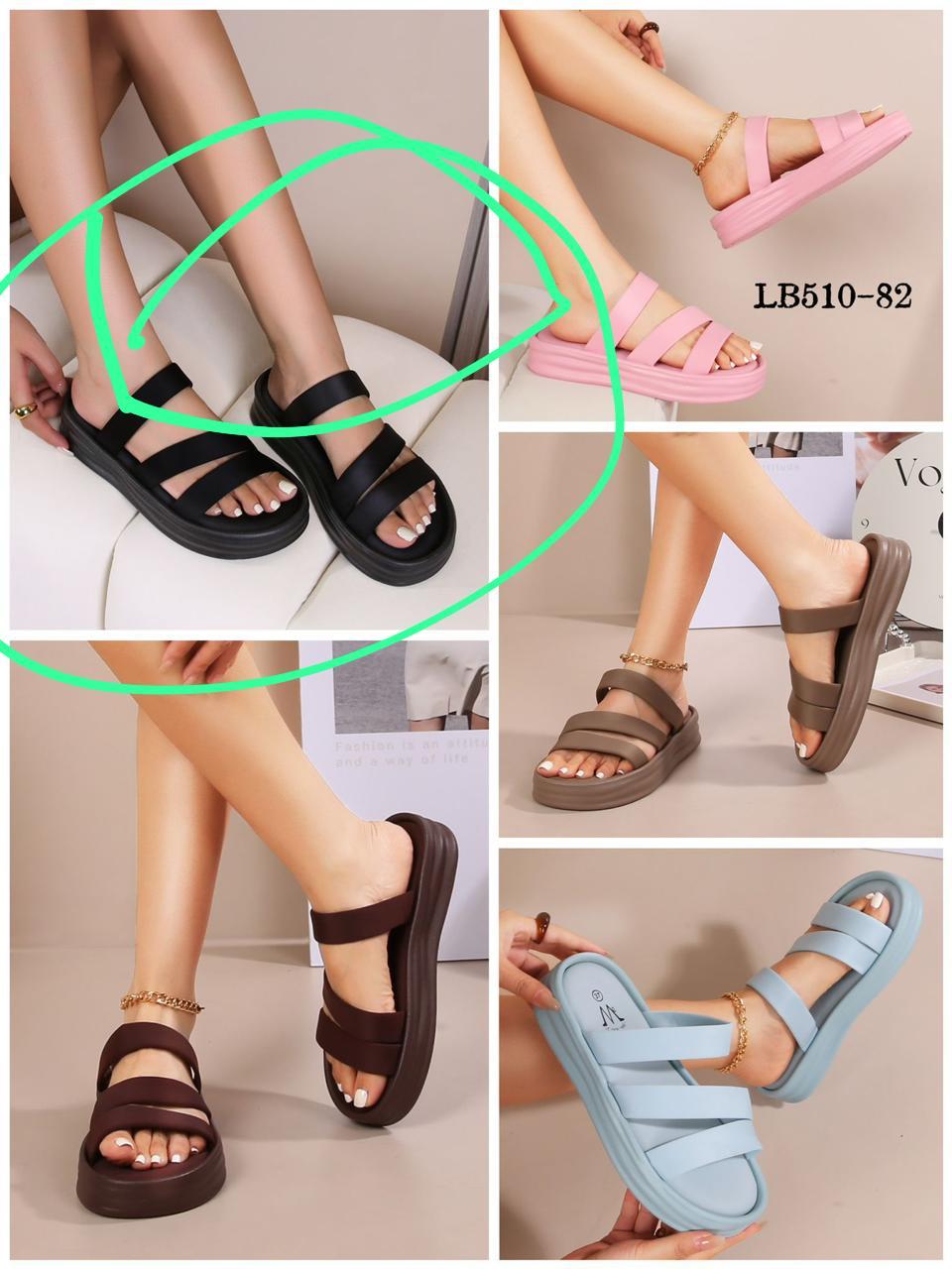 Sandalen zwart