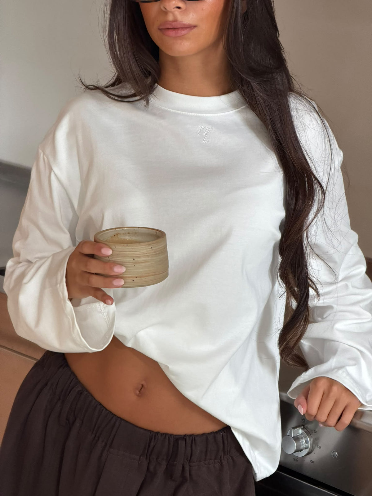 Noeloe longsleeve wit