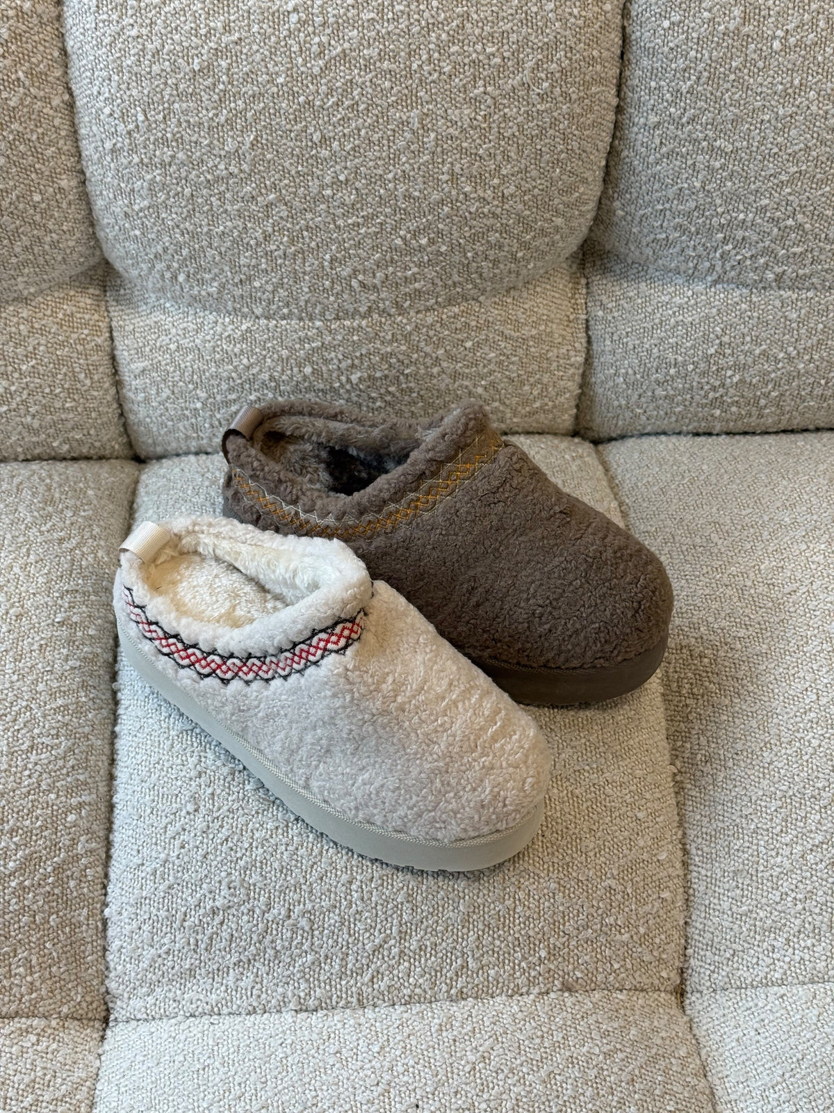 Boots fluffy khaki - 36 t/m 40