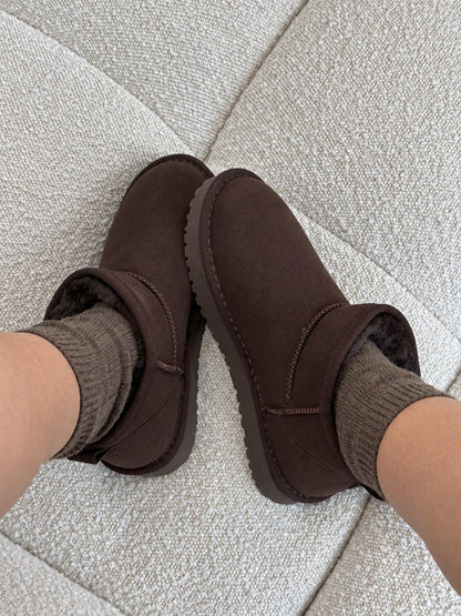 Boots bruin mat - 37 & 39