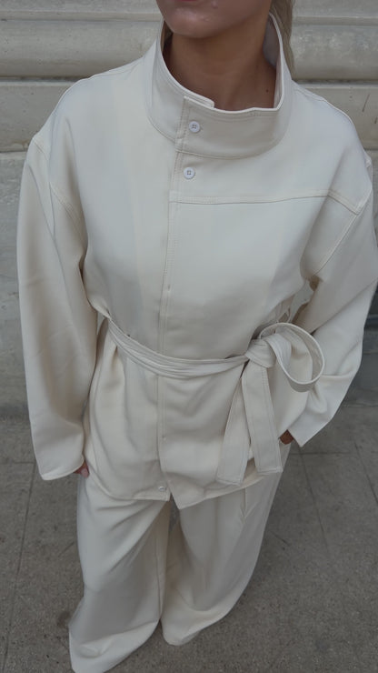 Pantalon creme