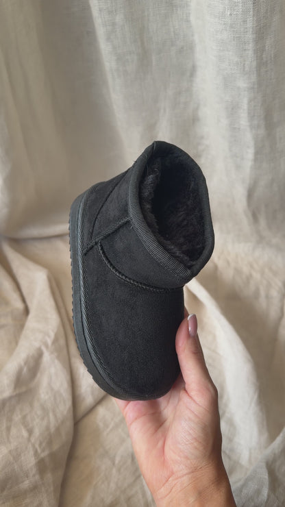 Boots zwart dunne zool - 20 t/m 23