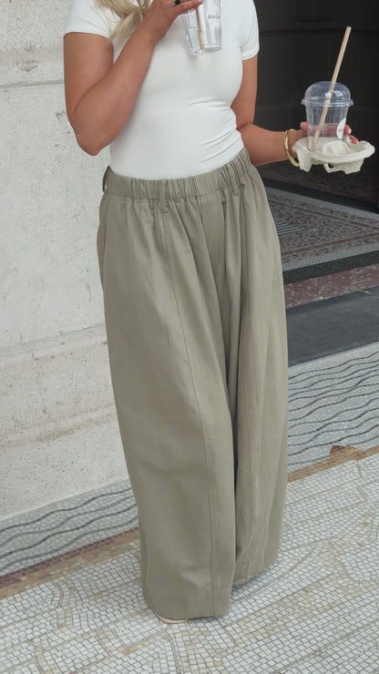 Ballon broek khaki